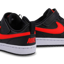 Load image into Gallery viewer, Nike Youth Court Borough Low Recraft - Black/University Red-White
