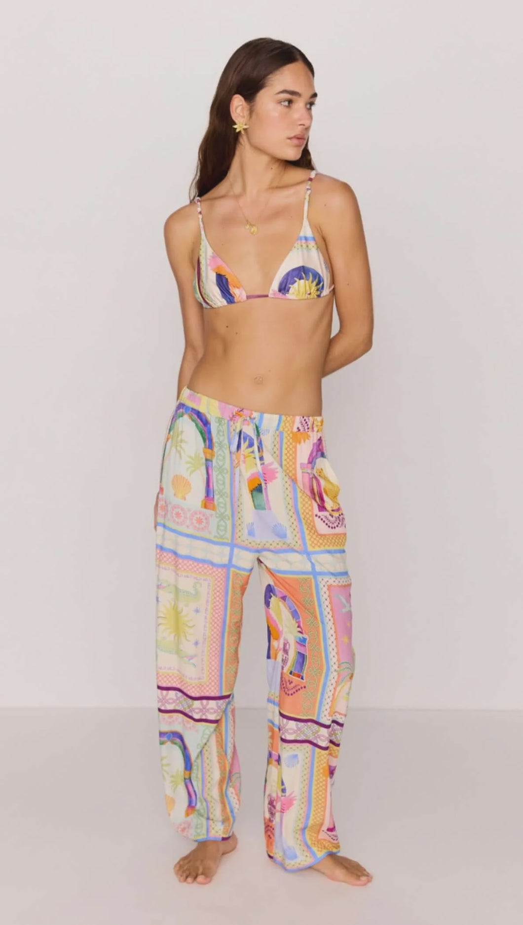 MINKPINK Elysia Drawstring Pant - Paradiso