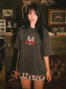 Billy Bones Club Wingspan Tee - Washed Black