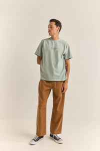 Rhythm Flow Vintage S/S T-Shirt - Teal