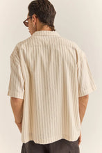 Load image into Gallery viewer, Rhythm Relaxed Stripe Shirt - Natural
