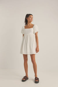 Rhythm Lola Mini Dress - White