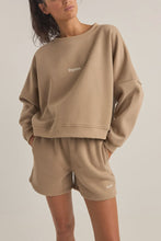 Load image into Gallery viewer, Rhythm Logo Crew Neck Fleece - Taupe
