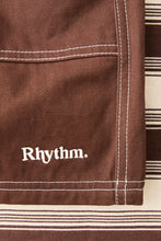Load image into Gallery viewer, Rhythm Contrast Stitch Jam Shorts - Chocolate
