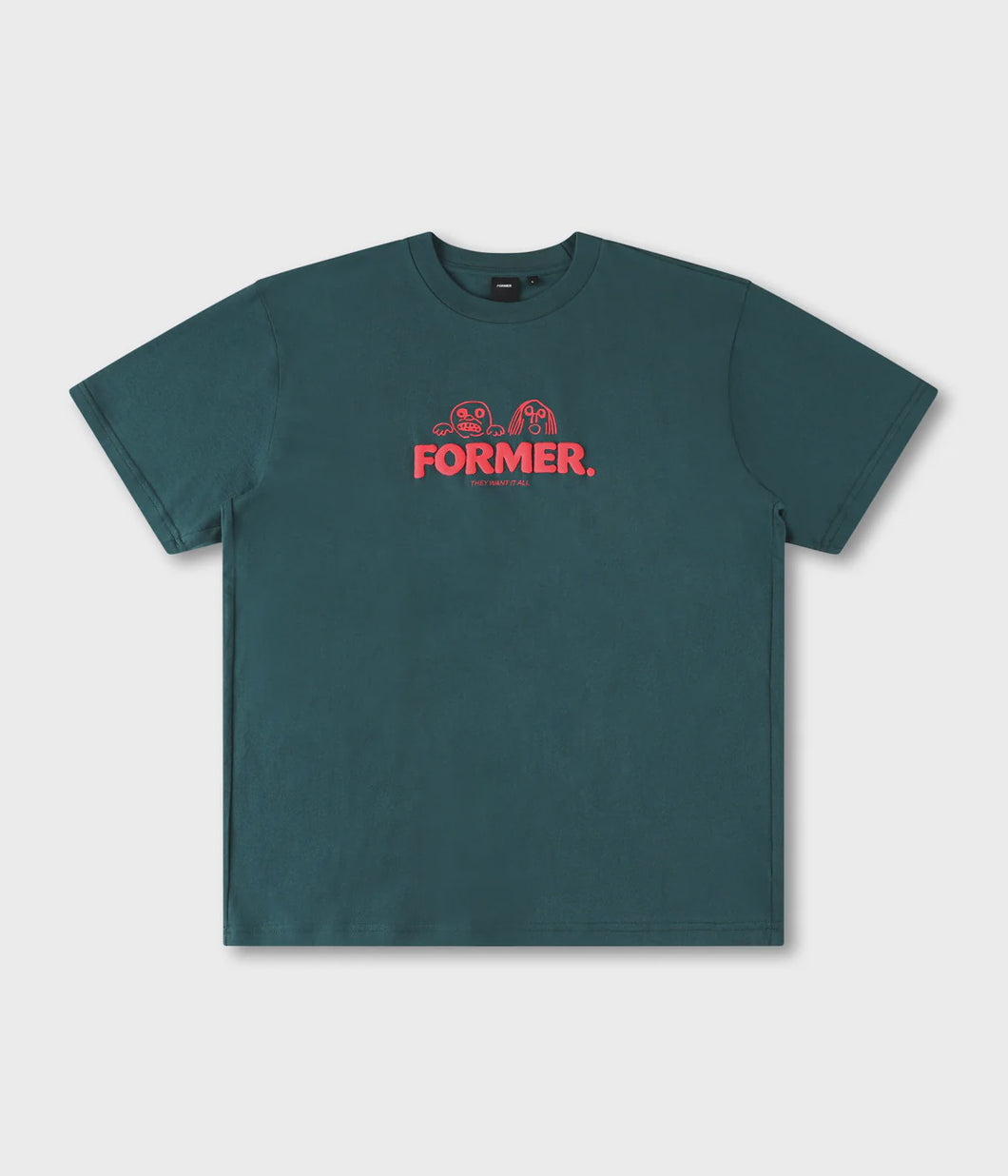 Former Want It All T-Shirt - Petrol