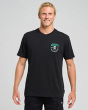 Load image into Gallery viewer, The Mad Hueys Carts &amp; Darts S/S Tee - Black

