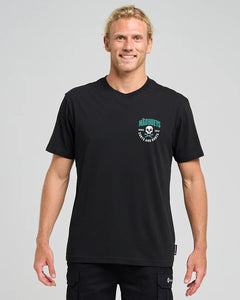 The Mad Hueys Carts & Darts S/S Tee - Black