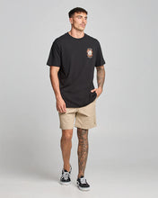 Load image into Gallery viewer, The Mad Hueys Caught Fk All SS Tee - Black
