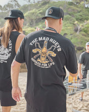 Load image into Gallery viewer, The Mad Hueys Hooked For Life Tee - Black
