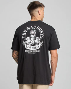 The Mad Hueys Keg Kelly Tee - Black