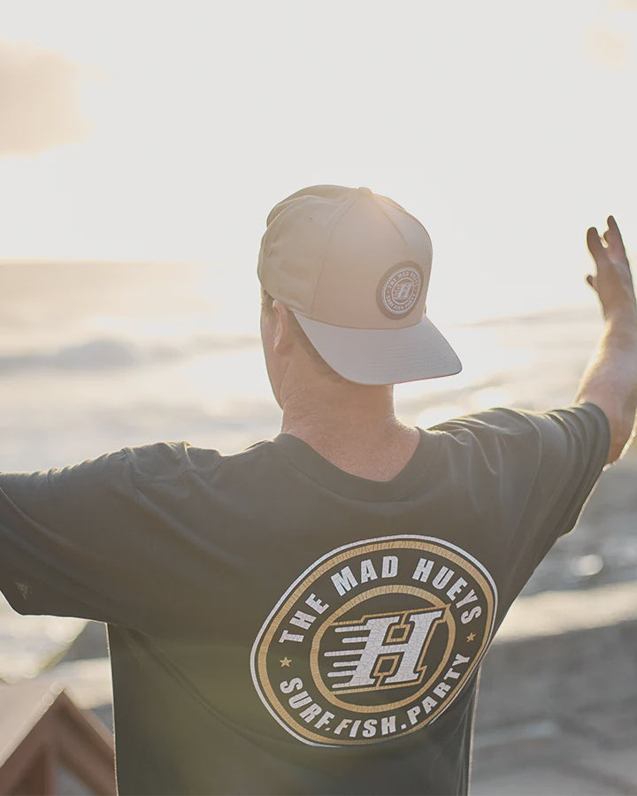 The Mad Hueys H Series Tee -  Vintage Black