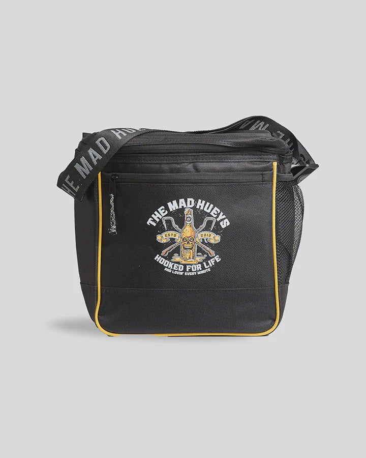 The Mad Hueys Hooked For Life Cooler Bag - Black