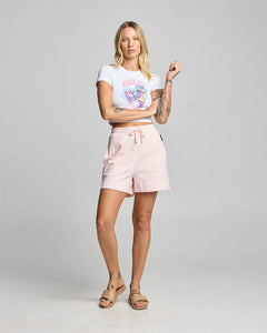 The Mad Hueys BBQ Girl Baby Tee - White