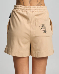 The Mad Hueys Hot Girl Summer Shorts - Latte