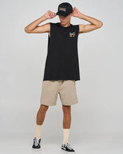 Load image into Gallery viewer, The Mad Hueys Frothin Hooked For Life Muscle - Black
