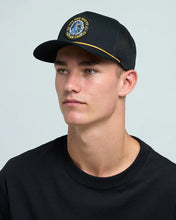Load image into Gallery viewer, The Mad Hueys Captain Cooked Jaws Twill Trucker Cap - Black
