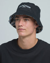 Load image into Gallery viewer, The Mad Hueys Fkers Ahoy Reversible Bucket Hat - Black
