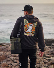 Load image into Gallery viewer, The Mad Hueys Fully Cookedaburra Pullover Hoodie - Vintage Black
