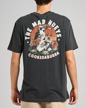 Load image into Gallery viewer, The Mad Hueys Stranded Cookedaburra Tee - Vintage Black
