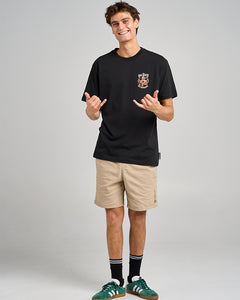 The Mad Hueys Anchor Octopissed Tee - Black