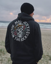 Load image into Gallery viewer, The Mad Hueys On The Rocks Hooded Pullover - Vintage Black
