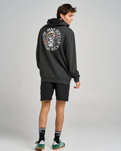 Load image into Gallery viewer, The Mad Hueys On The Rocks Hooded Pullover - Vintage Black
