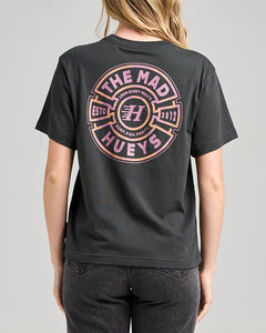 The Mad Hueys Mad Series Tee - Vintage Black