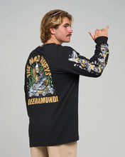 Load image into Gallery viewer, The Mad Hueys Beeramundi LS Tee - Black
