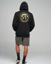 Load image into Gallery viewer, The Mad Hueys H Series Split Hooded Pullover - Black

