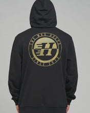 Load image into Gallery viewer, The Mad Hueys H Series Split Hooded Pullover - Black
