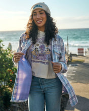 Load image into Gallery viewer, The Mad Hueys Mermaids Drink Free Shacket  - Lavender
