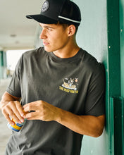 Load image into Gallery viewer, The Mad Hueys Sinkin Tins Tee - Vintage Black
