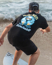 Load image into Gallery viewer, The Mad Hueys Beer And Foaming SS T-Shirt - Black
