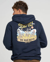 Load image into Gallery viewer, The Mad Hueys Sinkin Tins Hooded Pullover - Navy
