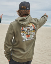 Load image into Gallery viewer, The Mad Hueys Trust Cod Hooded Pullover - Olive
