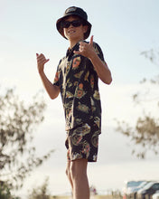 Load image into Gallery viewer, The Mad Hueys Frothin Out Youth Reversible Bucket Hat - Black
