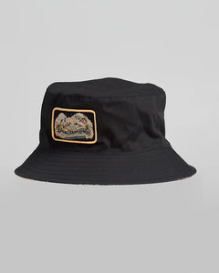 The Mad Hueys Frothin Out Youth Reversible Bucket Hat - Black