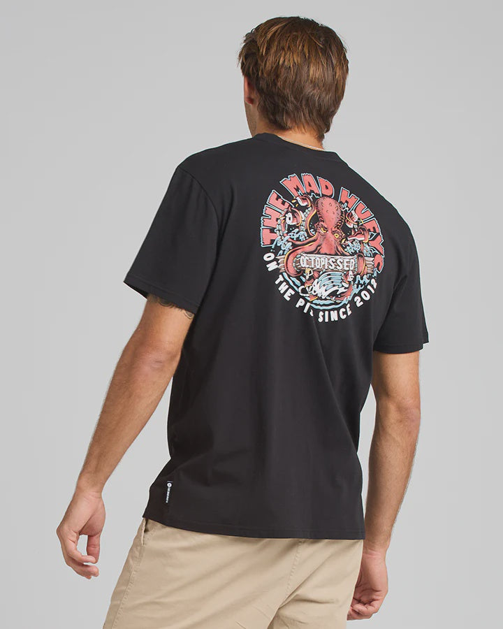 The Mad Hueys Octopissed Tee - Black