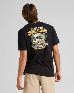 The Mad Hueys Caught FK All Tee - Black