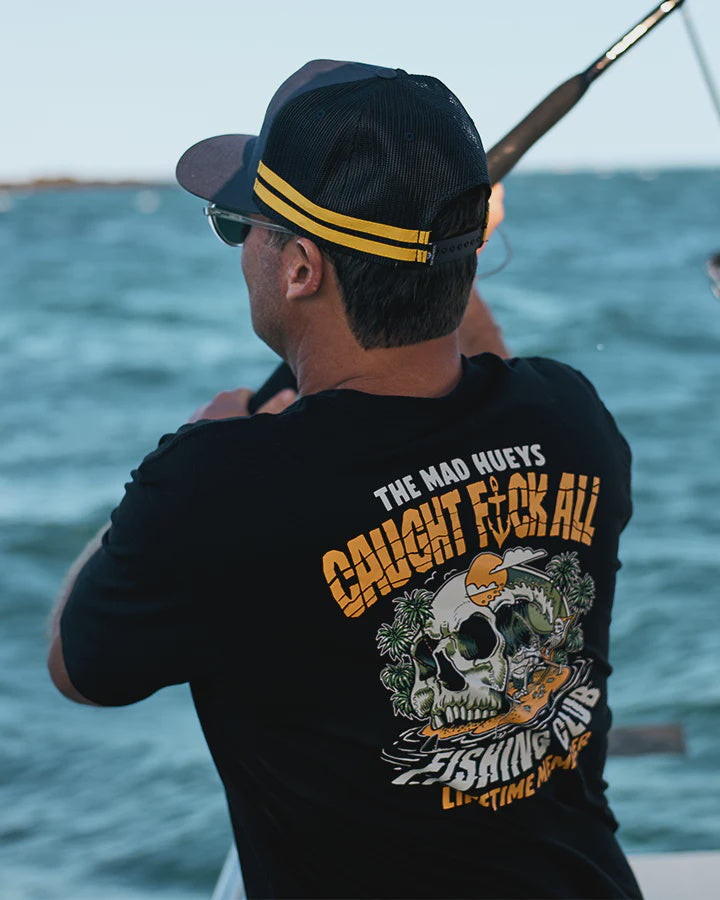 The Mad Hueys Caught FK All Tee - Black