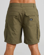 Load image into Gallery viewer, The Mad Hueys Snagged 20&quot; Cargo Short - Olive
