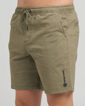 Load image into Gallery viewer, The Mad Hueys Stranded 18" Chino Short - Olive
