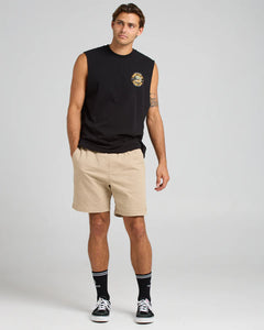 The Mad Hueys Stranded 18" Chino Short - Taupe
