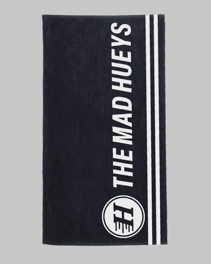 The Mad Hueys Hueys Surf Towel - Black