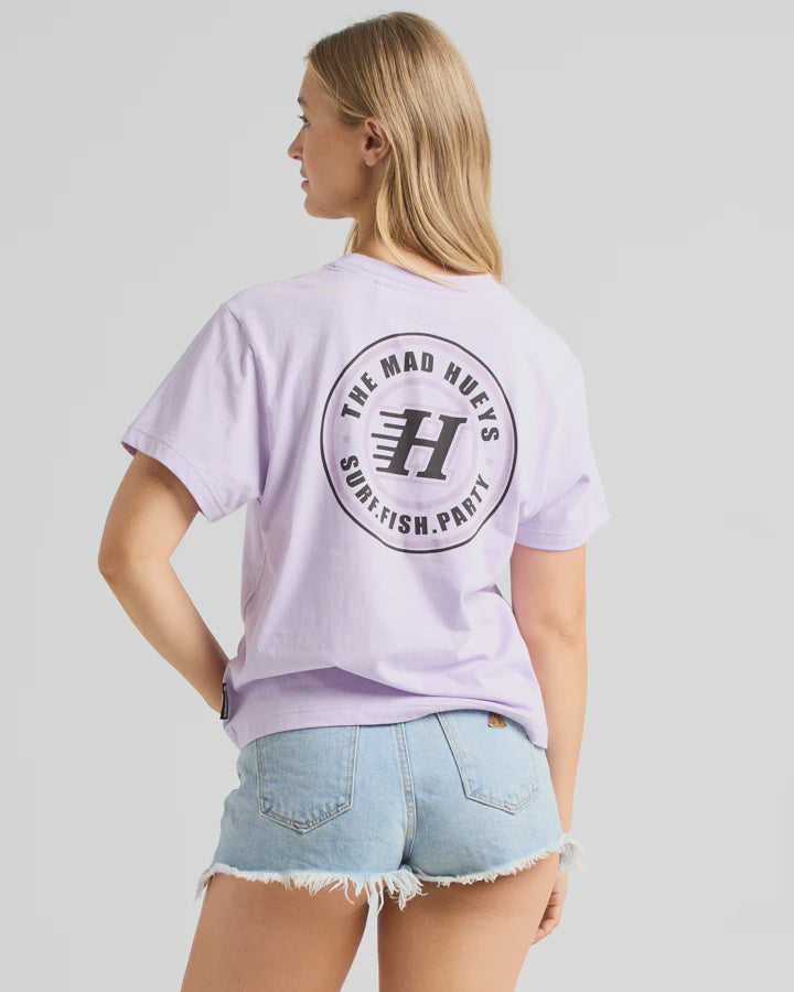 The Mad Hueys H Series Tee - Lilac