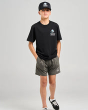 Load image into Gallery viewer, The Mad Hueys Great Bite Shark Youth SS Tee - Black
