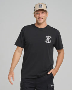 The Mad Hueys Sailor Anchor SS Tee - Black