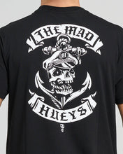Load image into Gallery viewer, The Mad Hueys Sailor Anchor SS Tee - Black
