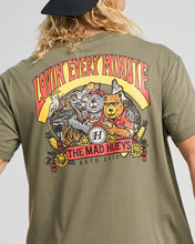 Load image into Gallery viewer, The Mad Hueys Oz Straya Tee - Olive
