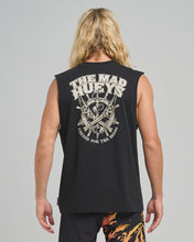 Load image into Gallery viewer, The Mad Hueys Ship Wheel Beers Muscle Singlet - Black
